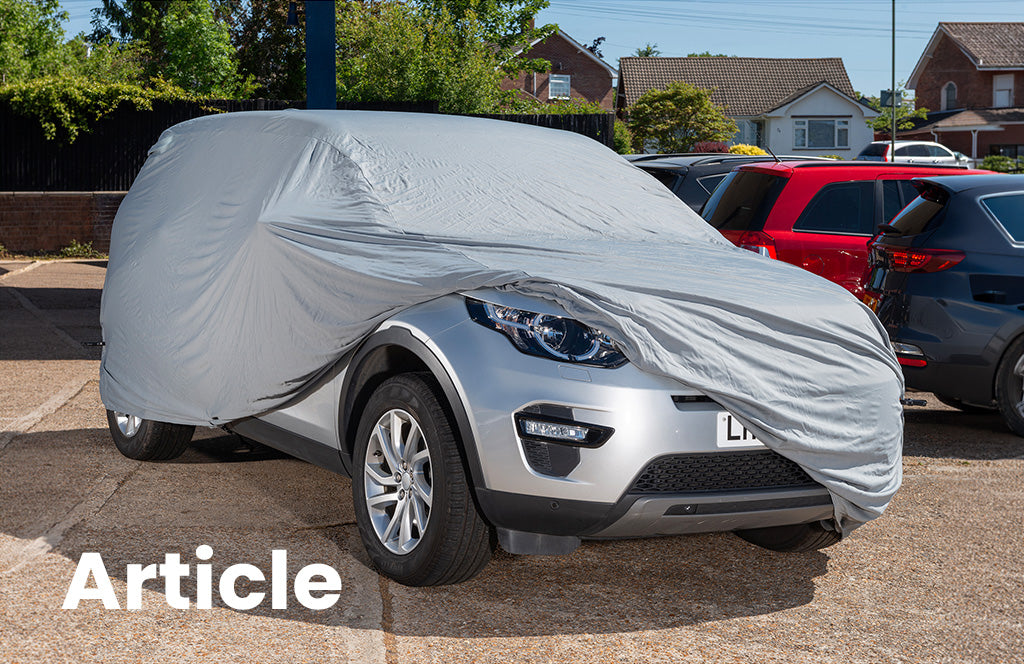 grey outdoor discovery sport car cover 