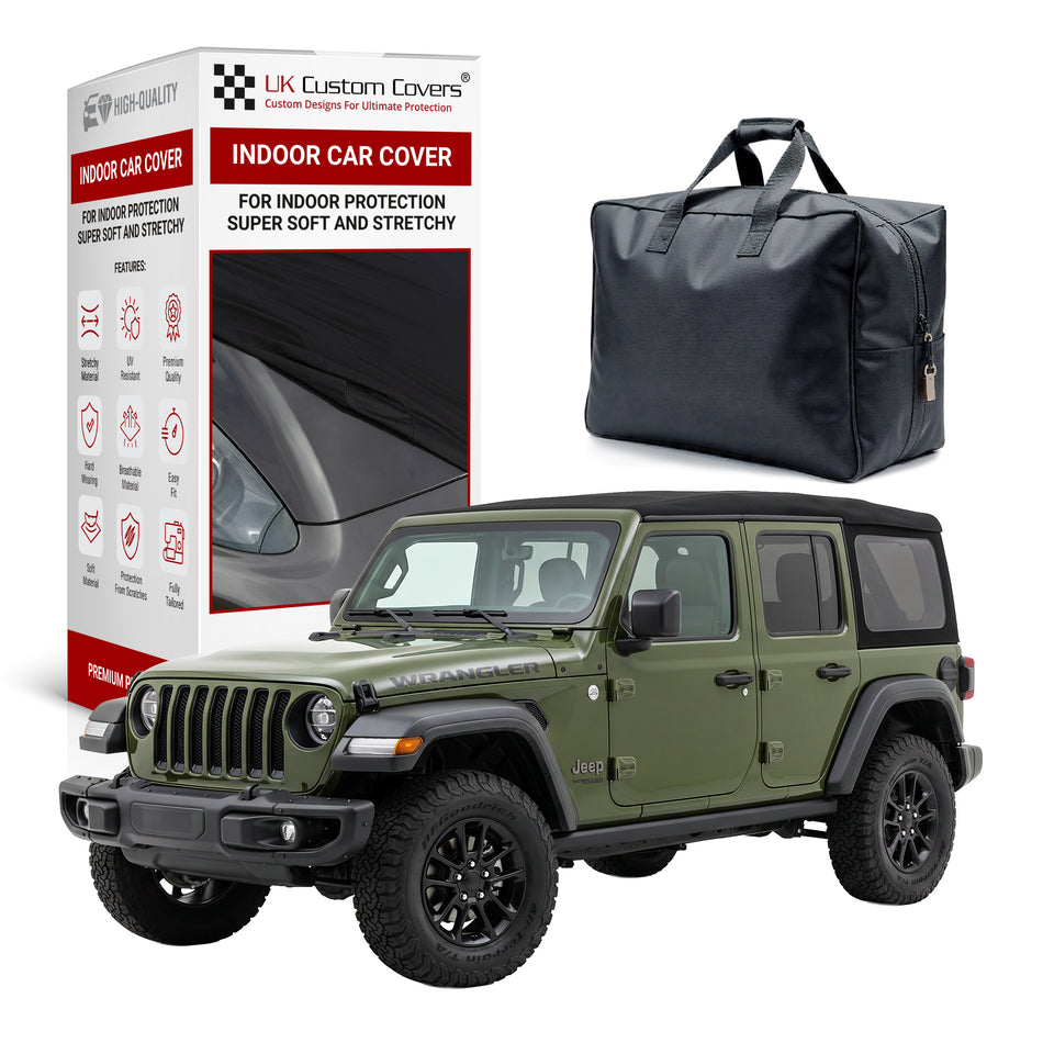 Jeep Wrangler Car Cover - Outdoor & Indoor